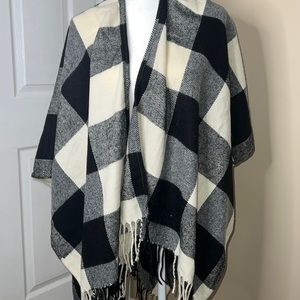 Plaid shawl